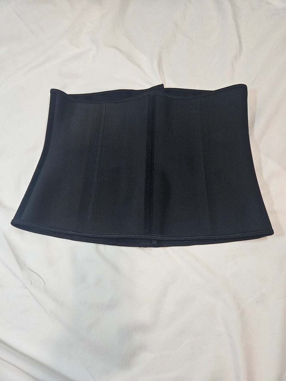 Yianna Black Latex Waist Trainer Corset Body Shaper Cincher